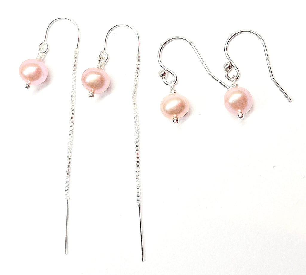 Single Pearl earrings