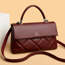 Load image into Gallery viewer, Premium Crossbody Handbag - Synthetic Leather Shoulder Bag with Multiple Compartments