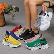 Load image into Gallery viewer, Women's Breathable Mesh Sports Sneakers - Lightweight Non-Slip Running Shoes