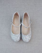 Load image into Gallery viewer, Rock Glitter Mary Jane with Glitter Heels for Girls