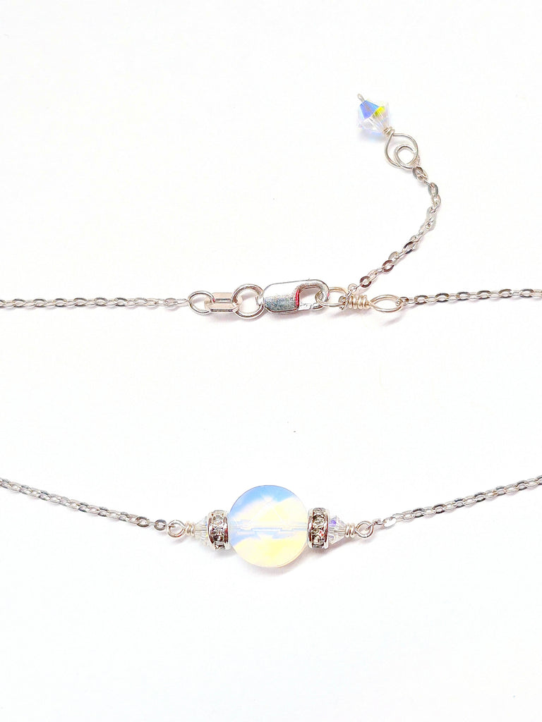 Opalite choker necklace