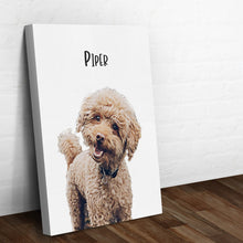 Load image into Gallery viewer, Pet Canvas Sign