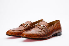 Load image into Gallery viewer, The Monaco Tan Leather Men Shoe Bit Loafer