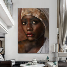 Load image into Gallery viewer, African Woman Painting Wall Art