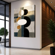 Load image into Gallery viewer, Abstract Contemporary Geometry Wall Art
