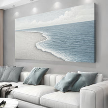 Load image into Gallery viewer, Abstract Beach Shore Wall Art