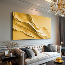 Load image into Gallery viewer, Gold Minimalist Wall Art II
