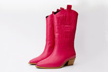 Load image into Gallery viewer, The Togg Pink Leather Cowboy Women  Boot Final Sale!