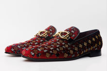 Load image into Gallery viewer, The Vicino Shoe Burgundy Bit Dress Loafer Limited Edition Men Shoe
