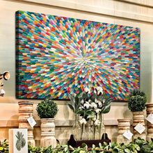 Load image into Gallery viewer, Radiant Bloom Abstract Wall Art