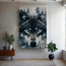 Load image into Gallery viewer, Wolf Double Exposure Wall Art III