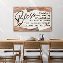 Load image into Gallery viewer, Bless Us Oh Lord Faith Sign