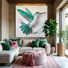 Load image into Gallery viewer, 3D Hummingbird Wall Art