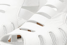 Load image into Gallery viewer, The Atina White Leather Sandal Final Sale!