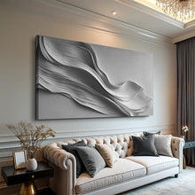 Load image into Gallery viewer, Stormy Gray Minimalist Wall Art
