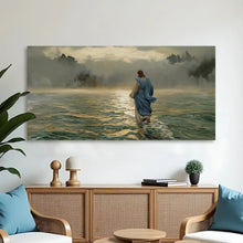 Load image into Gallery viewer, Walking on Water - Faith Wall Art VI