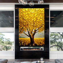 Load image into Gallery viewer, Golden Tree Breeze Wall Art