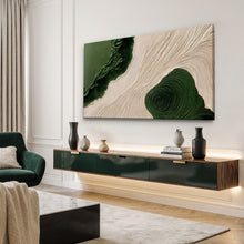Load image into Gallery viewer, Green Rivers Abstract Wall Art XII