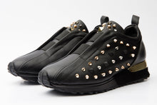 Load image into Gallery viewer, The Infanta Black Spike Leather Women Sneaker Limited Edition