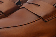 Load image into Gallery viewer, The Marinka Tan Leather Shoe Penny Loafer Men Shoe