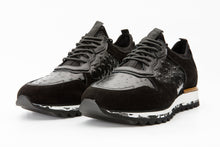 Load image into Gallery viewer, The Sopez Black Leather Men Sneaker