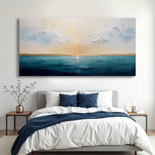 Load image into Gallery viewer, Waterscape Abstract Wall Art VI