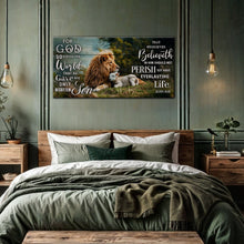 Load image into Gallery viewer, John 3:16: For God So Loved The World Faith Sign