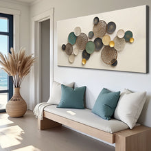 Load image into Gallery viewer, Lotus Leaf Abstract Wall Art II