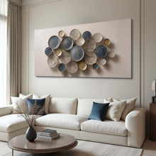 Load image into Gallery viewer, Lotus Leaf Abstract Wall Art IV