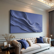 Load image into Gallery viewer, Midnight Navy Minimalist Wall Art