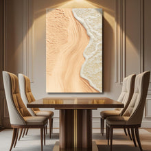 Load image into Gallery viewer, Beige Beach Coastal Wall Art