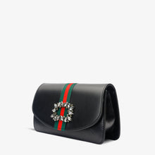 Load image into Gallery viewer, The Afega Black Leather Handbag