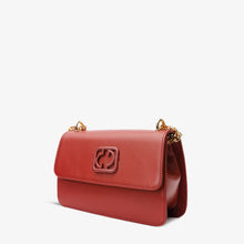 Load image into Gallery viewer, The Maneadero Dark Red Leather Handbag