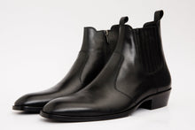 Load image into Gallery viewer, The Sorhag Black Leather Dress Men Boot