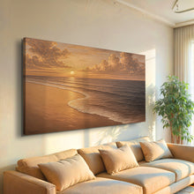 Load image into Gallery viewer, Beach Shoreline Coastal Wall Art VIII