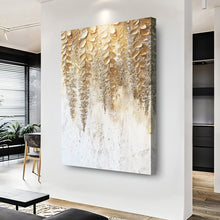 Load image into Gallery viewer, Golden Wisteria Wall Art