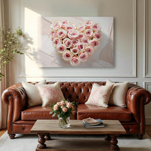 Load image into Gallery viewer, Floral Heart Wall Art IV