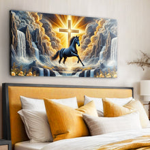 Load image into Gallery viewer, 3D Horse Faith Wall Art III