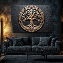 Load image into Gallery viewer, 3D Celtic Tree of Life Wall Art V