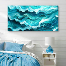 Load image into Gallery viewer, Blue Ocean Coastal Wall Art III