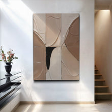 Load image into Gallery viewer, Neutral Abstract Boho Wall Art