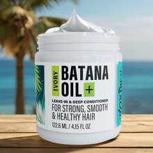 Load image into Gallery viewer, Ivory Batana Oil Leave-In &amp; Deep Conditioning Hair Mask 4 oz