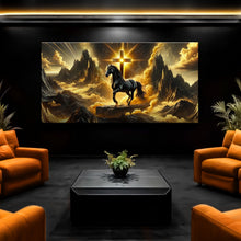 Load image into Gallery viewer, 3D Horse Faith Wall Art