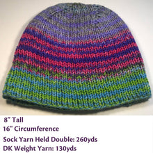 Load image into Gallery viewer, #BossBeanie DGY Boss Beanie Knit Pattern