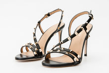 Load image into Gallery viewer, The Bellavista Black Leather Sandal Final Sale!