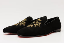 Load image into Gallery viewer, The Lazio Shoe Black Suede Slip-on Loafer Men Shoe