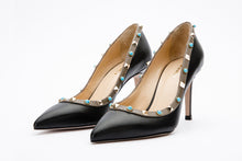 Load image into Gallery viewer, The Tikapur Black Leather Pump Women Shoe Final Sale!