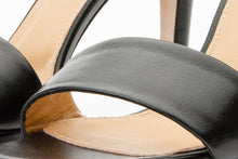 Load image into Gallery viewer, The Aksu Black Leather Ankle Strap Women Sandal Final Sale!