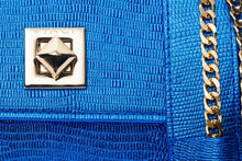 Load image into Gallery viewer, The Maple Sax Blue Leather Handbag