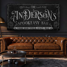 Load image into Gallery viewer, Personalized Spookeasy Bar Sign